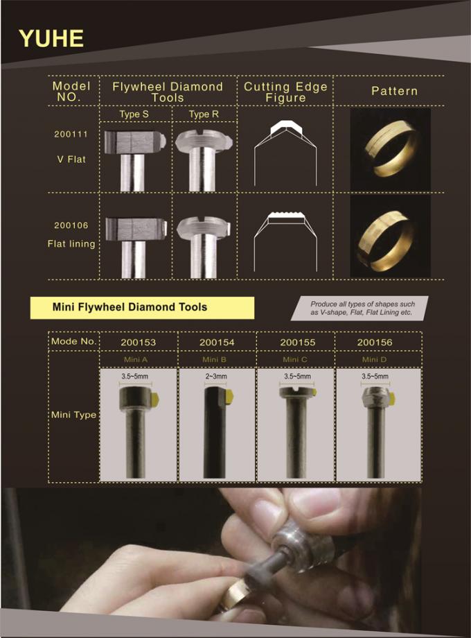 MCD Monocrystal Diamond Flywheel Tools 4