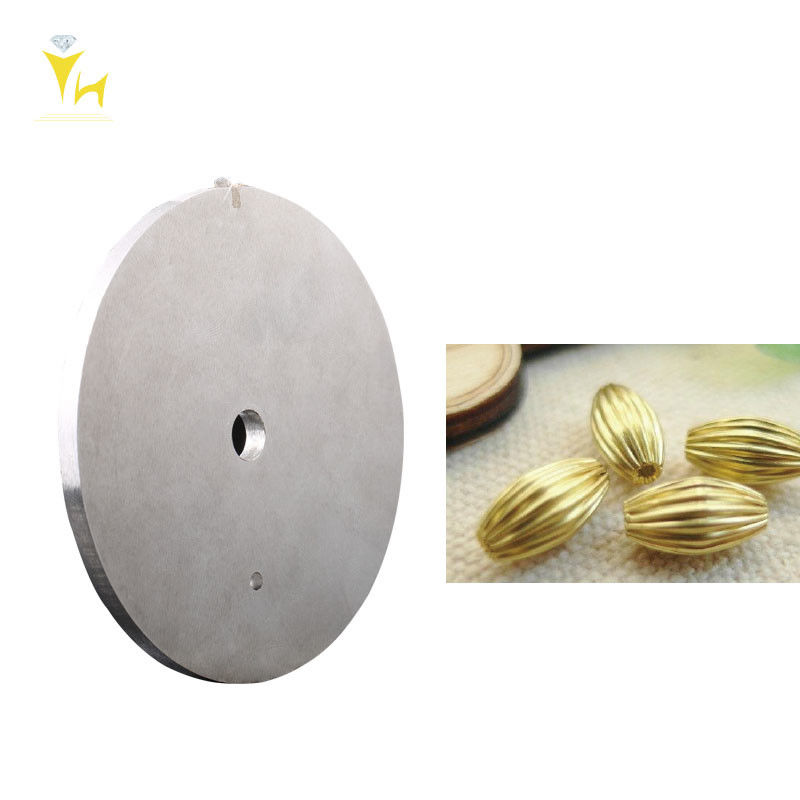 China ND CVD Diamond Faceting Tools 6.0mm Disk For CNC Ball Chain Machine factory